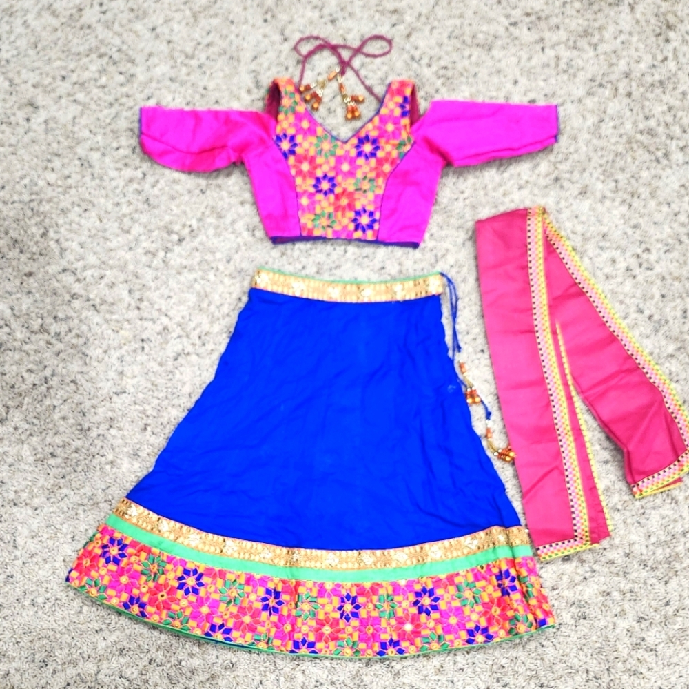 Toddler indian chaniya choli size 20